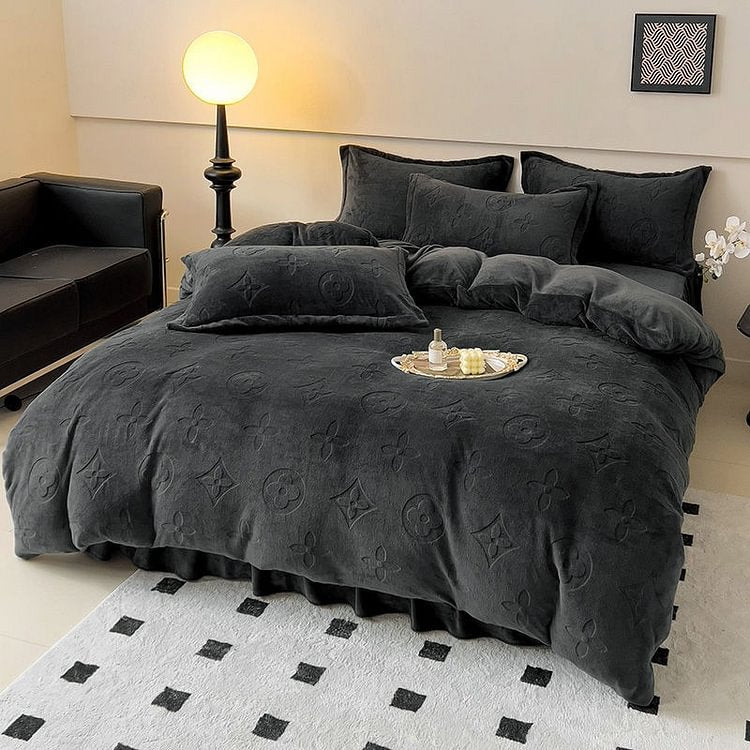 Snūva VelvetDream™ 4-Piece Bedding Set (Duvet Cover + Fitted Sheet + 2 Pillowcases)