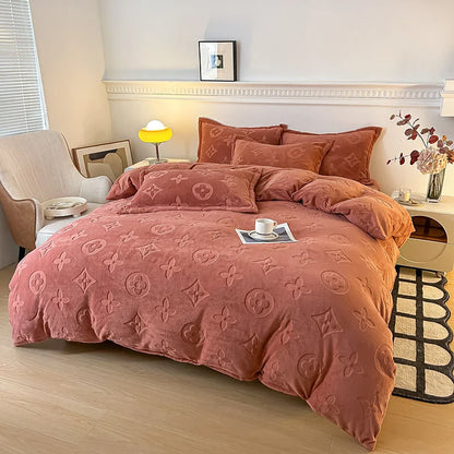 Snūva VelvetDream™ 4-Piece Bedding Set (Duvet Cover + Fitted Sheet + 2 Pillowcases)